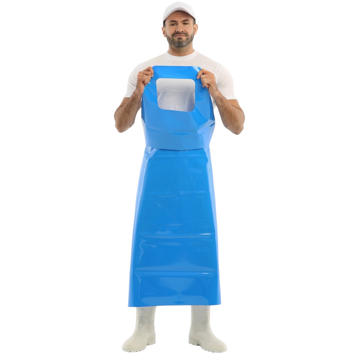 Фартук ЛАРИСАН цельнокроеный полиуретановый 83х150см, 300мкм