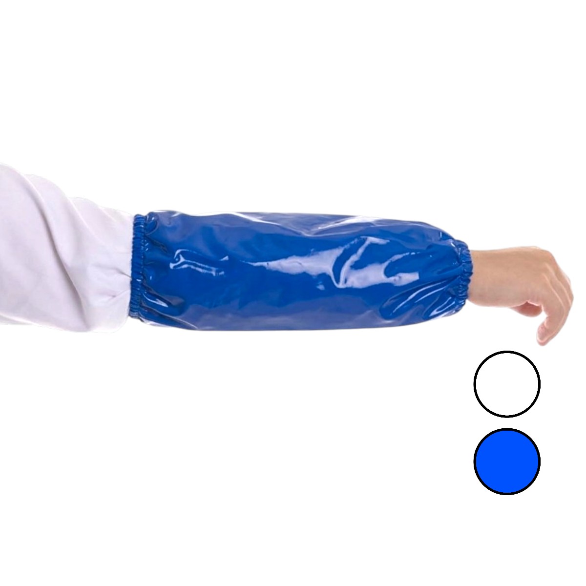 Нарукавники полиуретановые Робин синие