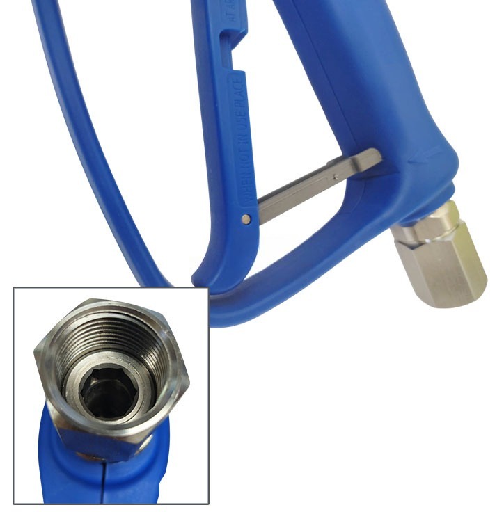 Пистолет для пены с БРС и поворотным соединением 1/2