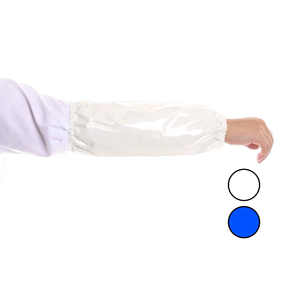 Нарукавники полиуретановые Робин, белый